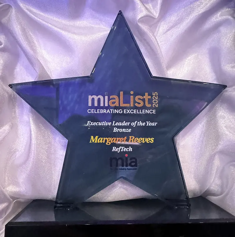 miaList Awards Executive Leader of the Year – Bronze Award